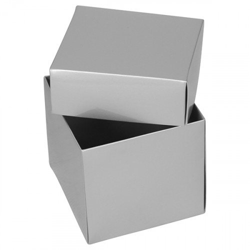 Silver Cube Boxes