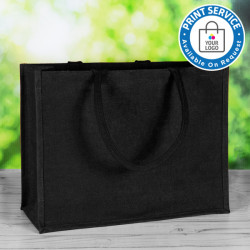 Black Jute Bags