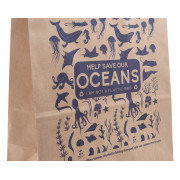 Save Our Oceans Printed Paper Carrier Bags