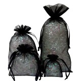 Black Organza Bags