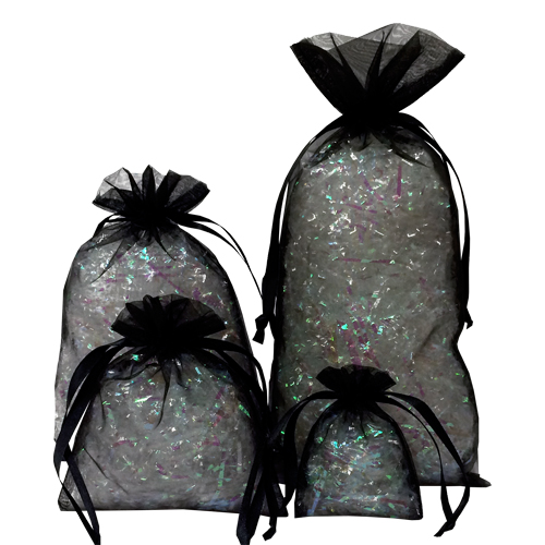 Black Organza Bags