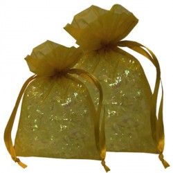 Gold Organza Bags