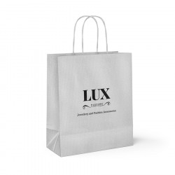 180mm LUX Printed Carrier Bags