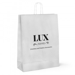 320mm LUX Printed Carrier Bags