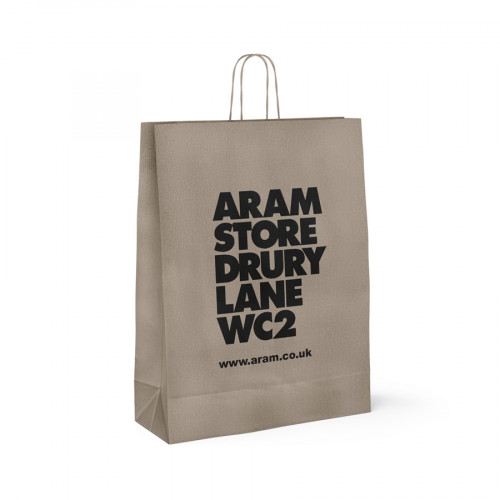 240mm Aram Store Printed Paper Carrier Bags