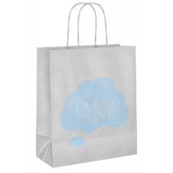 180mm Cloud Nine Carrier Bag - White