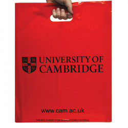37.5x45cm Coloured Printed Carrier Bags