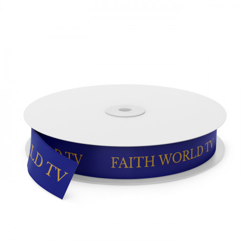 Faith World TV Printed Ribbon