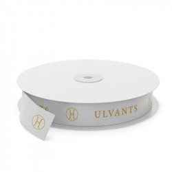 Ulvants (White) Printed Ribbon