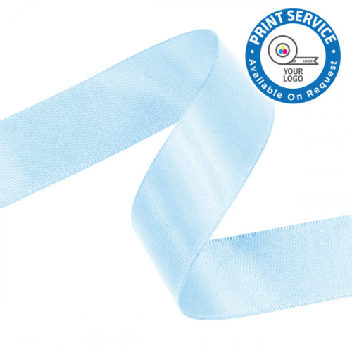 23mm Baby Blue Double Faced Satin Ribbon