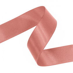 Light Coral Double Faced Satin Ribbon