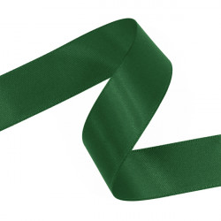 Forest Green Double Faced Satin Ribbon