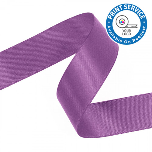 15mm Grape Double Faced Satin Ribbon