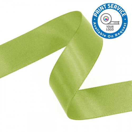 15mm Lemon Grass Double Faced Satin Ribbon