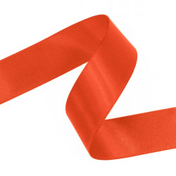 Torrid Orange Double Faced Satin Ribbon