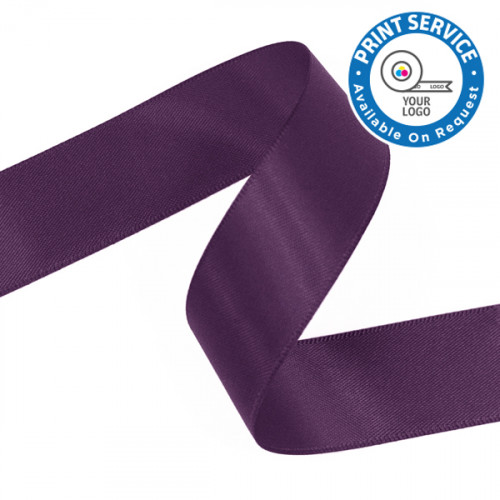 15mm Violet Double Faced Satin Ribbon