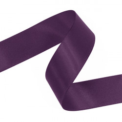 Violet Double Faced Satin Ribbon