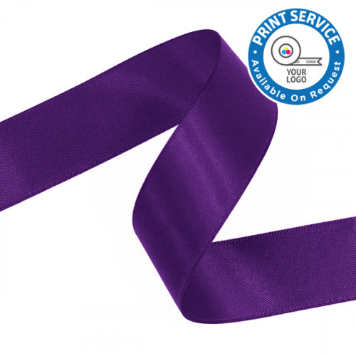 15mm Regal Purple Double Faced Satin Ribbon