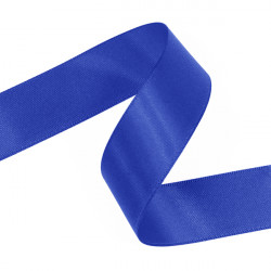 Royal Blue Double Faced Satin Ribbon