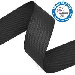 23mm Grosgrain Ribbon Black