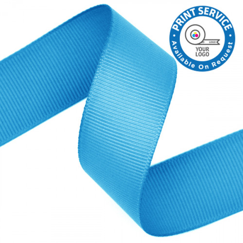 23mm Grosgrain Ribbon Island Blue