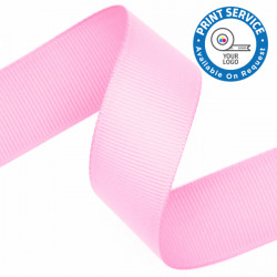 15mm Grosgrain Ribbon Light Pink