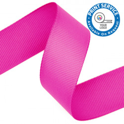 23mm Grosgrain Ribbon Shocking Pink