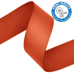 15mm Grosgrain Ribbon Torrid Orange