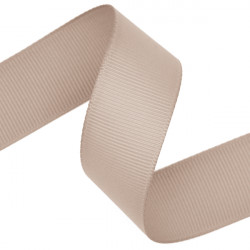 Taupe Grosgrain Ribbon