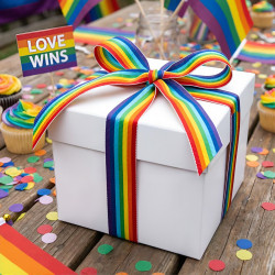 Pride Rainbow Ribbon