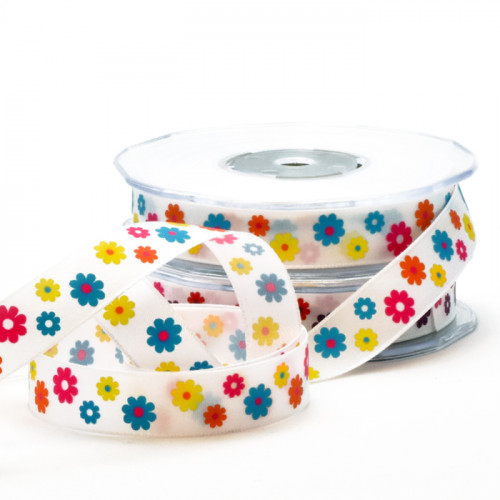 Retro Flower Ribbon