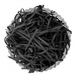 Black Shredded Paper