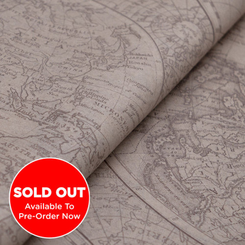 Globe Patterned Tissue Paper Globe Patterned Tissue Paper