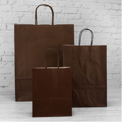 Chocolate Paper Carrier Bags Chocolate Paper Carrier Bags