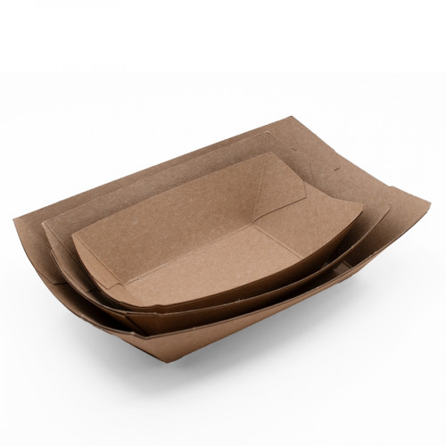 Large Kraft Trays