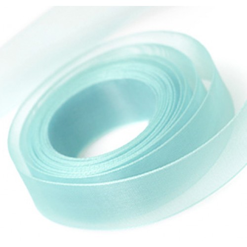 Aqua Chiffon Ribbon