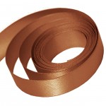 Coffee Double Faced Satin Ribbon Coffee Double Faced Satin Ribbon