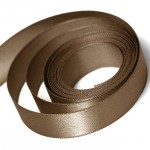 Mocha Double Faced Satin Ribbon Mocha Double Faced Satin Ribbon