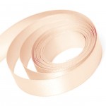 Nude Double Faced Satin Ribbon Nude Double Faced Satin Ribbon