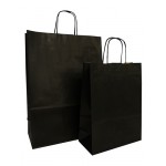 Black Paper Carrier Bags Black Paper Carrier Bags