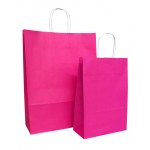 Fuchsia Paper Carrier Bags Fuchsia Paper Carrier Bags
