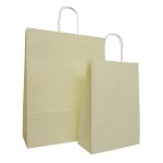 Cream Paper Carrier Bags Cream Paper Carrier Bags