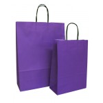 Violet Paper Carrier Bags Violet Paper Carrier Bags