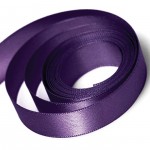 Regal Purple Satin Ribbon Regal Purple Satin Ribbon