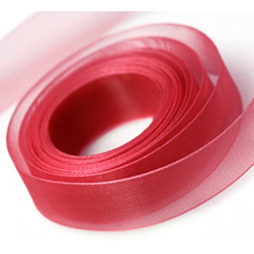 Red Chiffon Ribbon