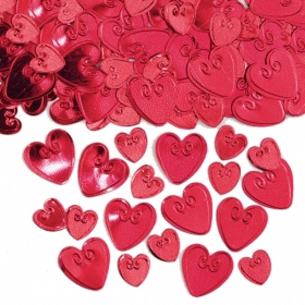 Hearts Table Confetti