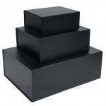 Black Magnetic Gift Boxes Black Magnetic Gift Boxes