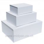 White Magnetic Gift Boxes White Magnetic Gift Boxes