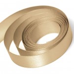 Tan Double Faced Satin Ribbon Tan Double Faced Satin Ribbon