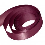 Wine Double Faced Satin Ribbon Wine Double Faced Satin Ribbon
